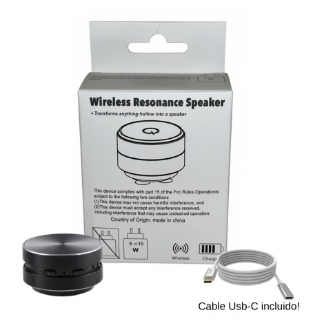 VibraSound - ALTAVOZ INALÁMBRICO CONDUCTOR